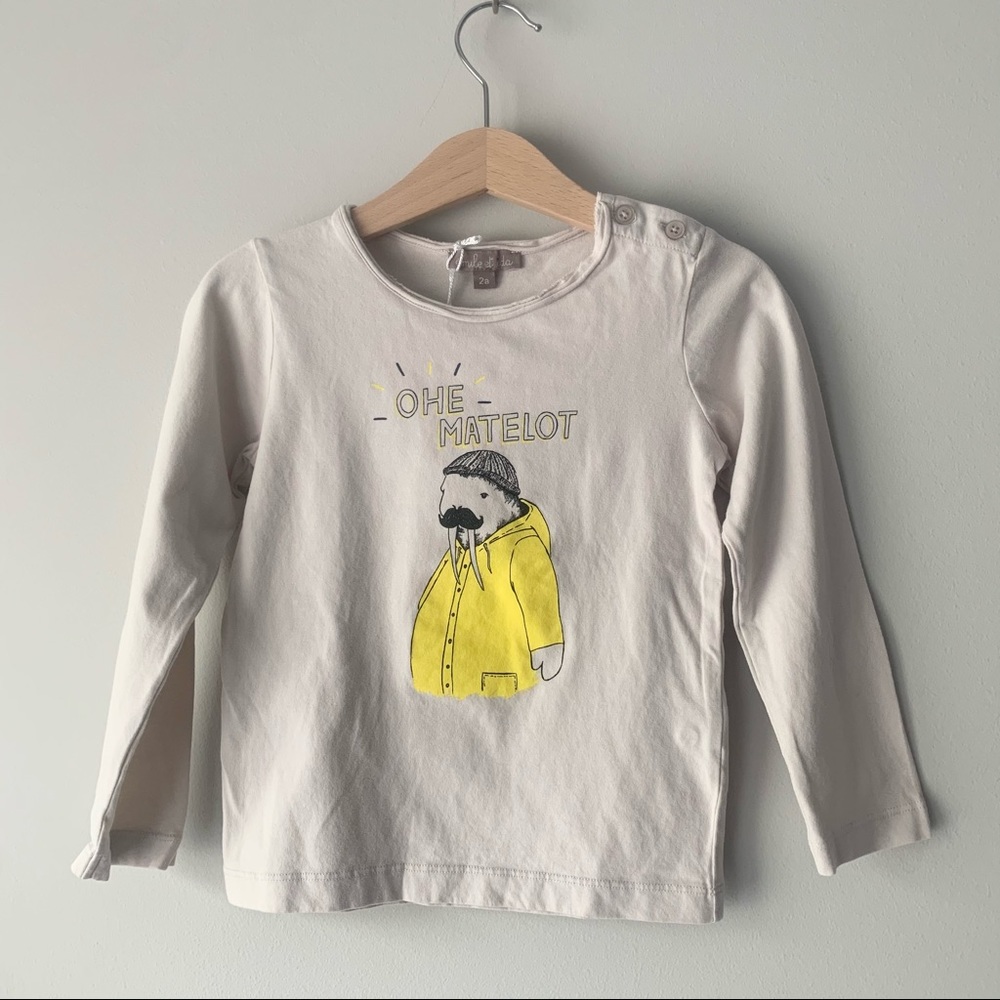 Emile et Ida Walrus Sailor Shirt